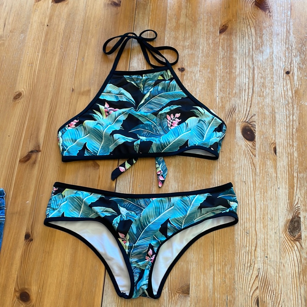 Womens Cupshe Multicolor Swimsuit Size S
